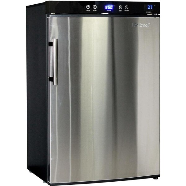 Dellcool Silent Bar Fridge With Mini Freezer