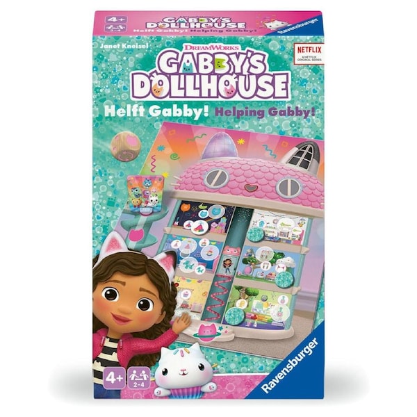 Ravensburger Gabby's Dollhouse Bring Along Kids Toy Family Game 3y+