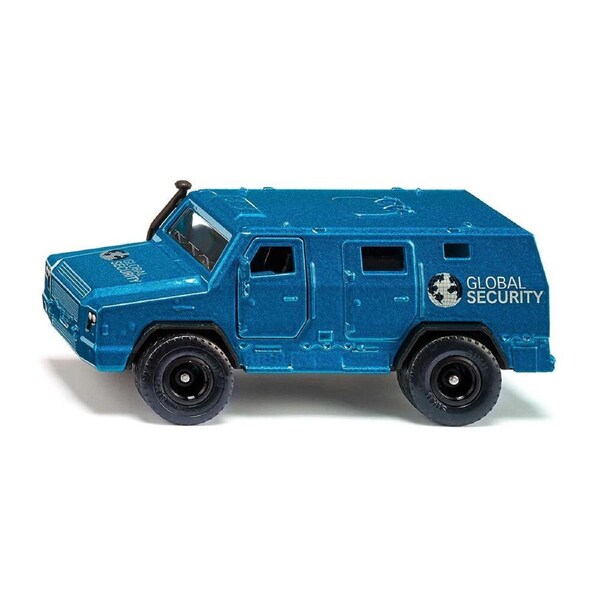 Siku 1:50 Scale Money Transporter Blue Truck Diecast Model