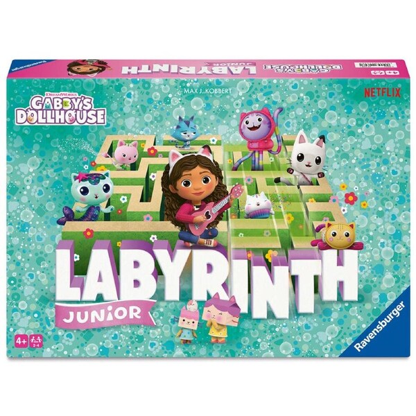 Ravensburger Gabby's Dollhouse Junior Labyrinth Maze Board Game Kids Toy 7y+