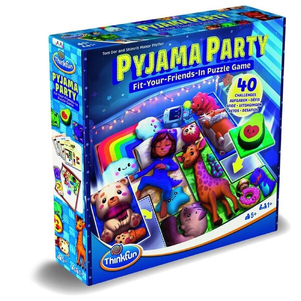 Thinkfun Pyjama Party Educational Preschooler Kids Challenge Game 5y+