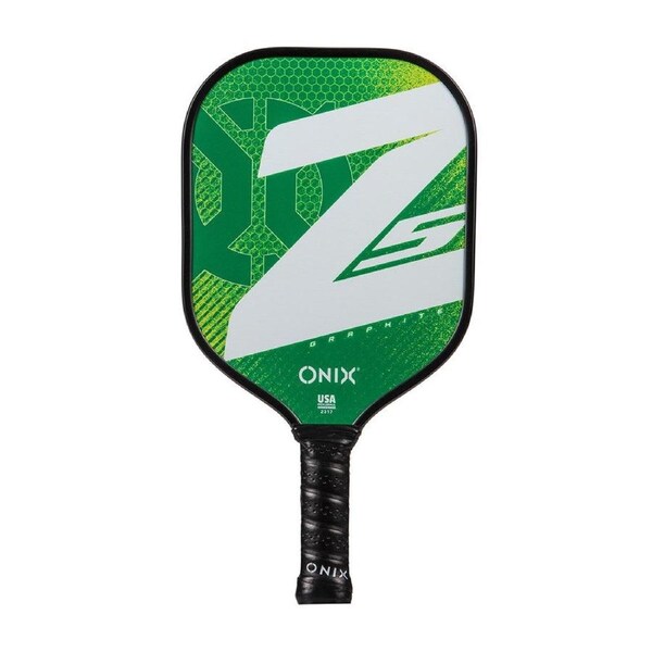 ONIX Pickleball Paddle Z5 Mod V2 Graphite Green Nomex Honeycomb Core