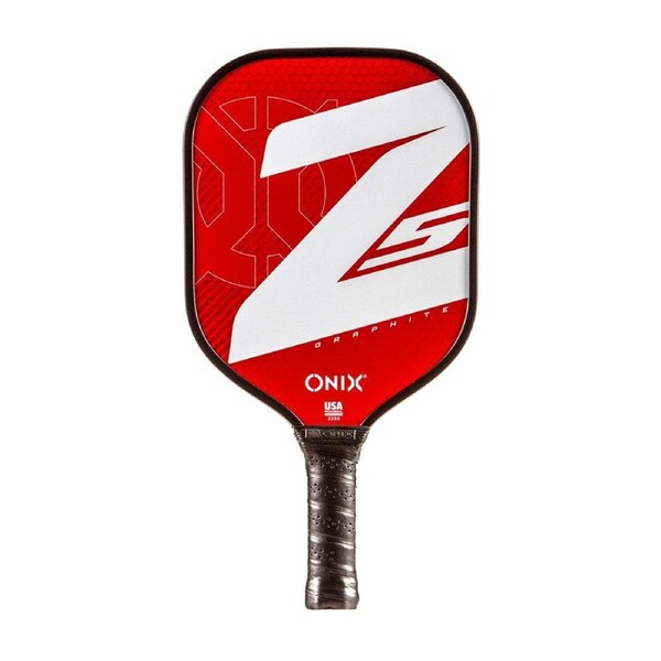 ONIX Pickleball Paddle Z5 Mod V2 Graphite Red Nomex Honeycomb Core