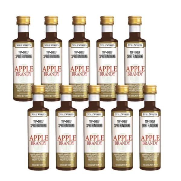 Still Spirits Top Shelf Apple Brandy Essence 10 PK Home Brew Distilling