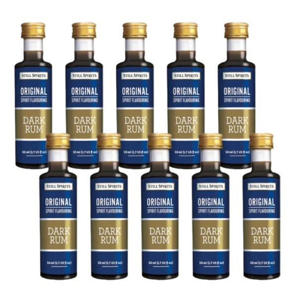 Still Spirits Original Dark Rum Essence 10 PK Home Brew Distilling