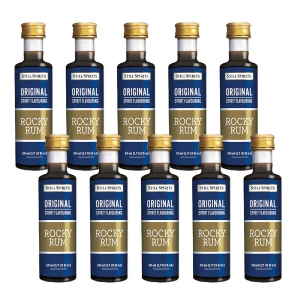 Still Spirits Original Rocky Rum Essence 10 PK Home Brew Distilling