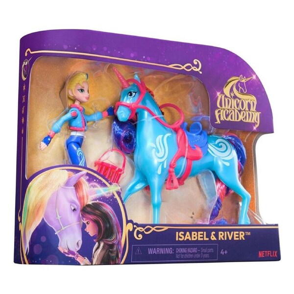 Unicorn Academy Small Doll Isabel & River