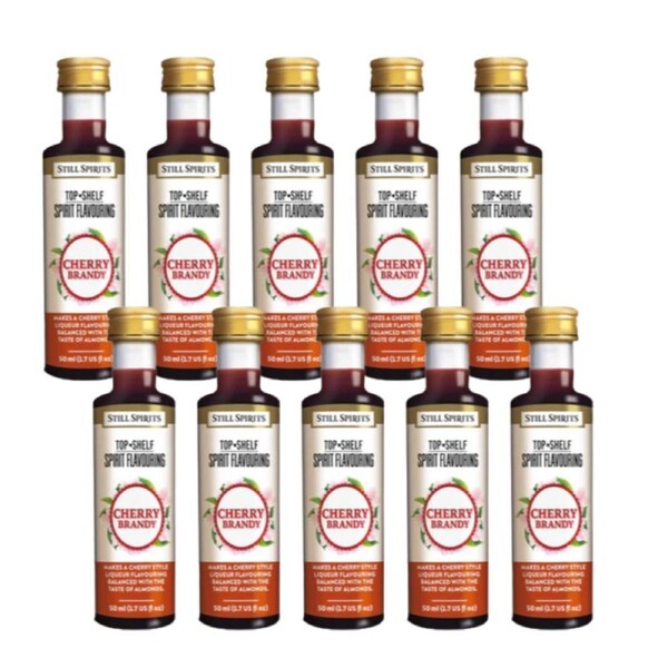Still Spirits Top Shelf Cherry Brandy Essence 10 PK Home Brew Distilling