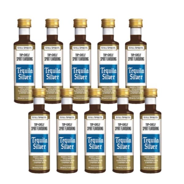 Still Spirits Top Shelf Tequila Silver Essence 10 PK Home Brew Distilling