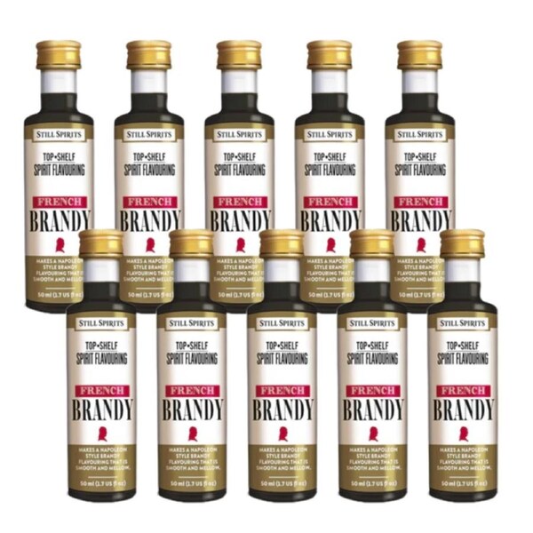 Still Spirits Top Shelf French Brandy Essence 10 PK Home Brew Distilling