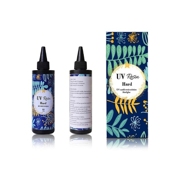 Hard UV Resin Glue Clear Crystal DIY Handmade Epoxy Crafts Casting Jewelry 25g