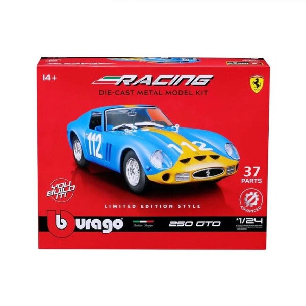 Bburago Ferrari Racing Ferrari 250 GTO 1:24 Scale Model Kit