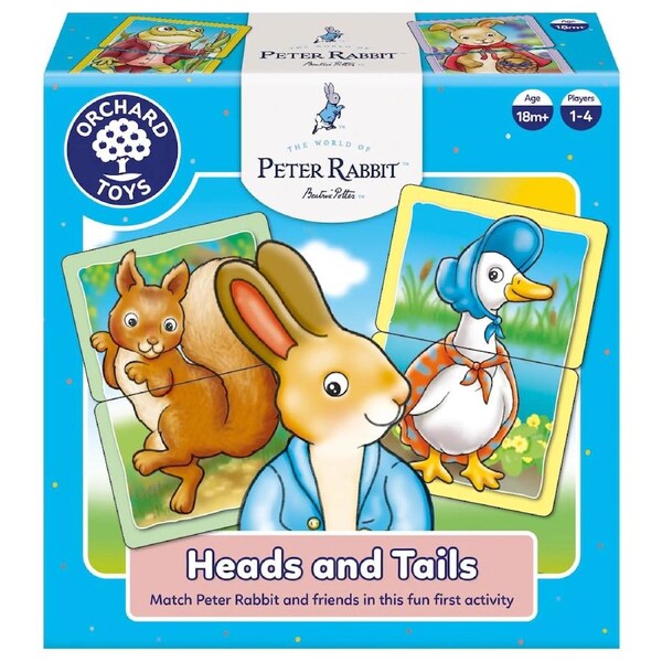 Peter Rabbit Heads and Tails Game