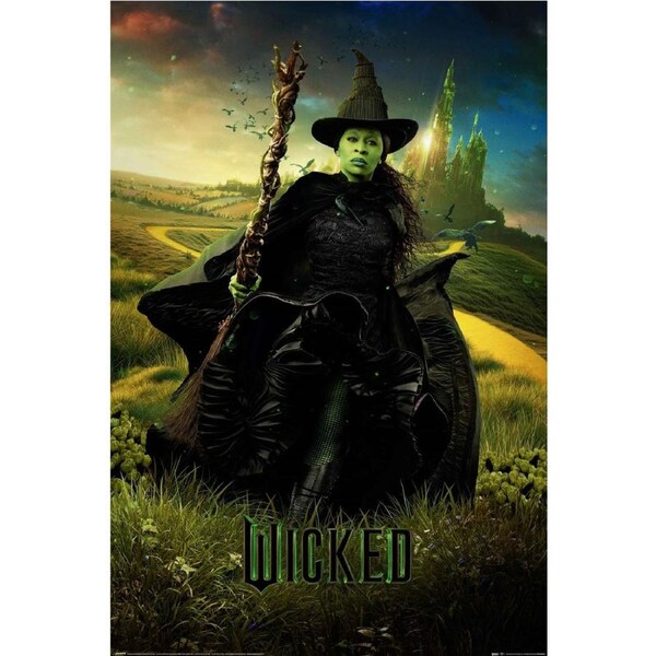 Wicked (2024) Elphaba Theatrical Movie Poster