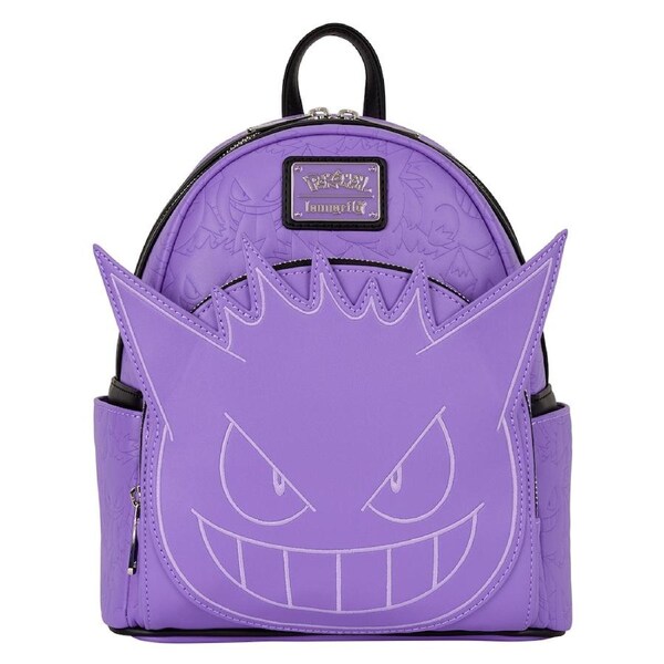 Loungefly Pokemon Gengar Cosplay Glow 10 inch Faux Leather Mini Backpack