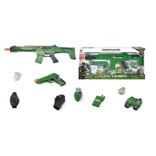 Elite Troops Weapon Playset 9pc