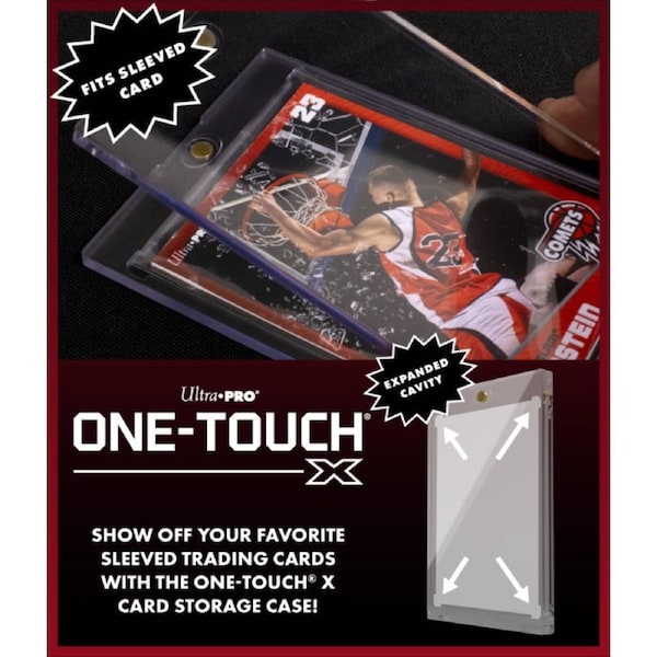 Ultra Pro: UP16401 35PT UV ONE-TOUCH X Magnetic Card Holder for Sleeved Cards