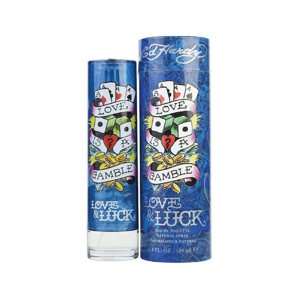 Ed Hardy Love & Luck Man EDT Eau De Toilette Fragrance Perfume Spray For Men