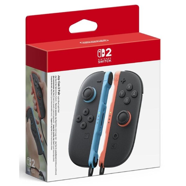 SW2 Joy-Con 2 Pair - Light Blue/Light Red