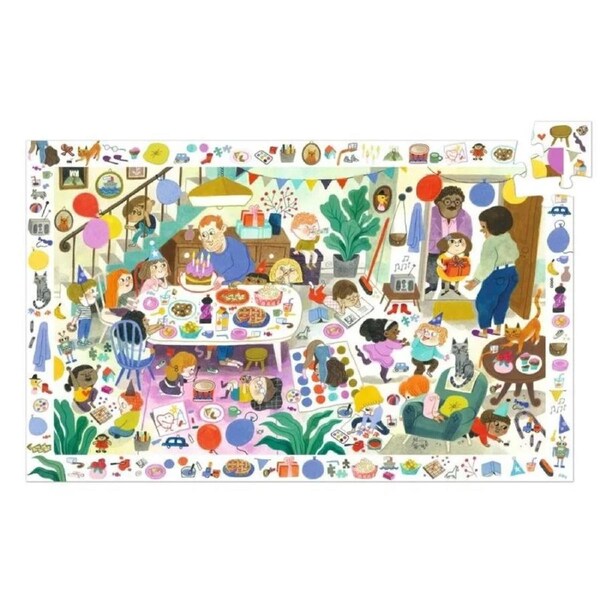 Djeco - Birthday Party Observation Puzzle 54pc