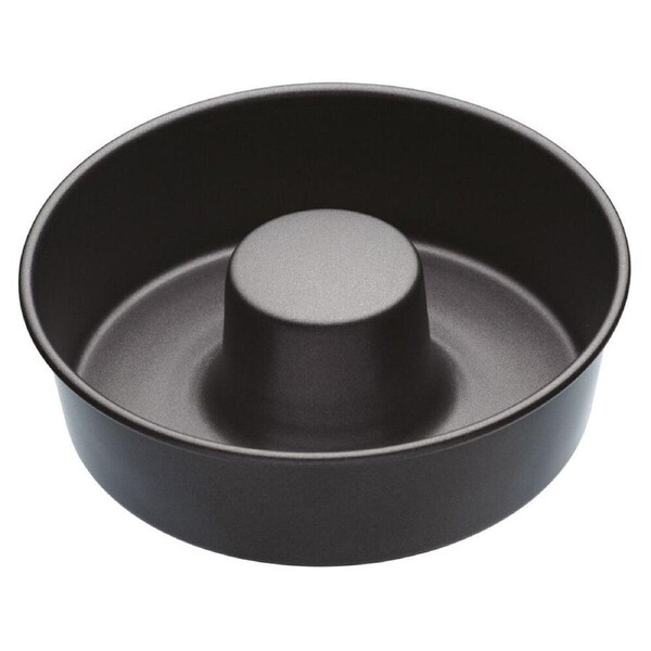 Mastercraft 20cm Heavy Base Non-Stick Savarin Cake Mould Baking Pan Tray Black