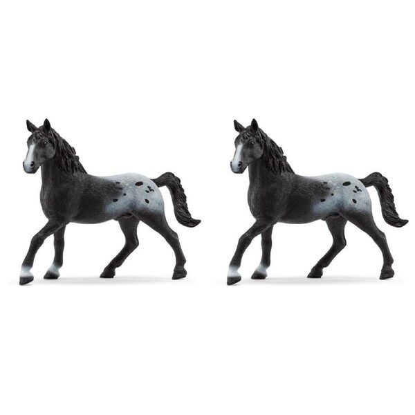 2PK Schleich Knappstrupper Stallion Horse Club Figure Toy Limited Edition 3y+