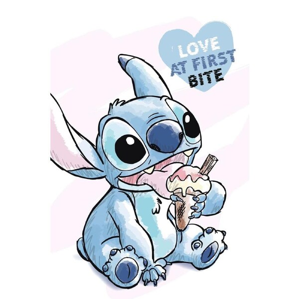 Disney Lilo and Stitch Love at First Bite Poster