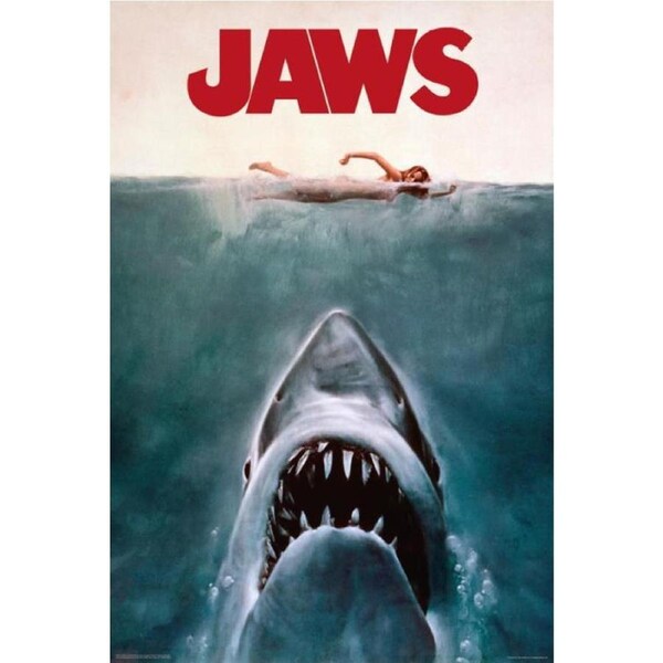 Jaws One Sheet Movie Poster