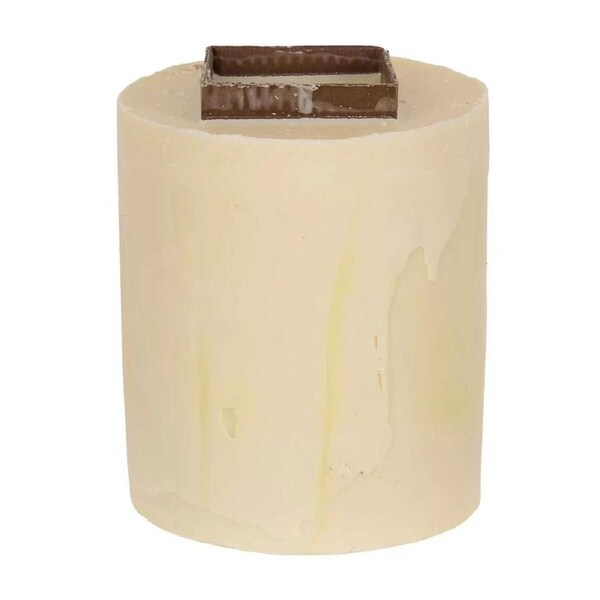 Glow Eco Fuego Replacement Candle Natural For Eco Fuego Fire Pit 8 Hour Burn Tim