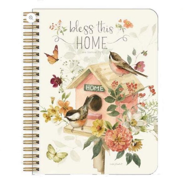 Legacy Spiral Note Book Bless This Home Writing Medium Notebook