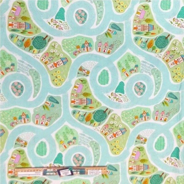 Quilting Patchwork Fabric Sewing City Traveller Wide Backing 270x50cm
