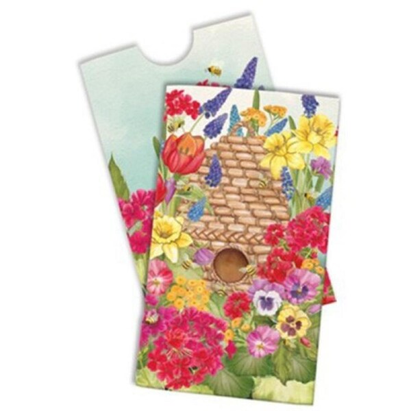 Lang Password Journal Beehive and Blooms Linen Embossed 28 Pages