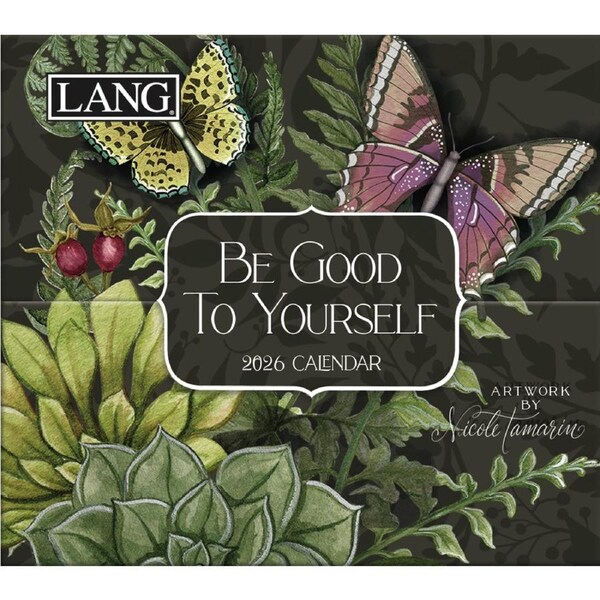 Lang 2026 Boxed Daily Thoughts 365 Calendar Be Good to Yourself