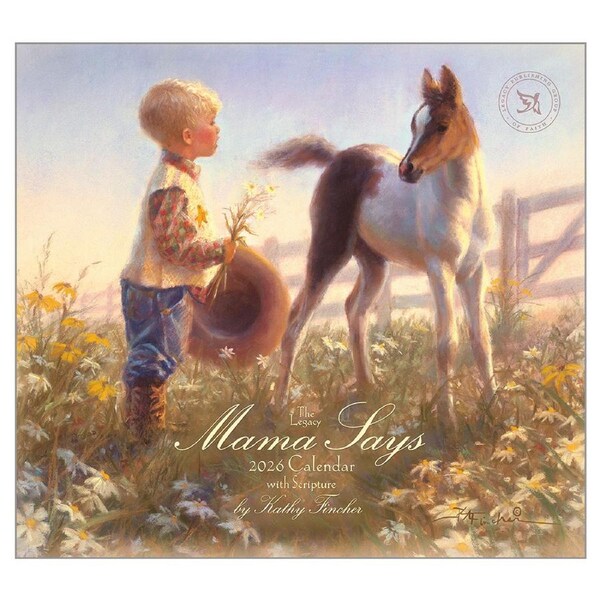 Legacy 2026 Calendar Mama Says Calender Fits Wall Frame Scripture