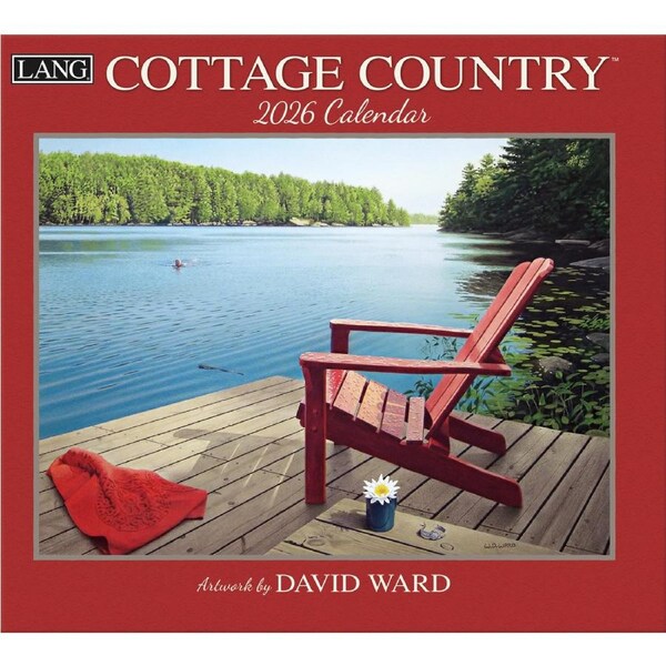 Lang 2026 Calendar Cottage Country Calender Fits Wall Frame