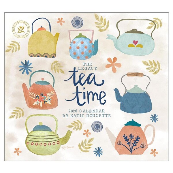 Legacy 2026 Calendar Tea Time Calender Fits Wall Frame