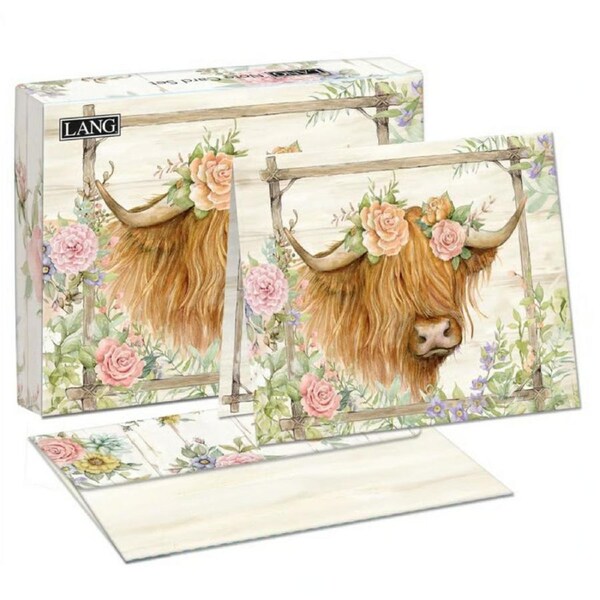 Lang Card Set Rosewood Ranch Set of 13 with Envelopes Blanks