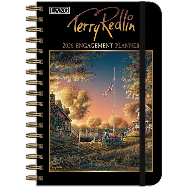Lang 2026 Engagement Planner Terry Redlin Diary