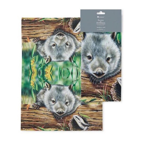 Ashdene Kitchen Tea Towel Wombat Dish Cloth 519175