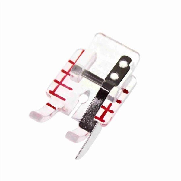 Husqvarna Viking Clear Adjustable 1/4 Inch Piecing Foot With Guide #5-9
