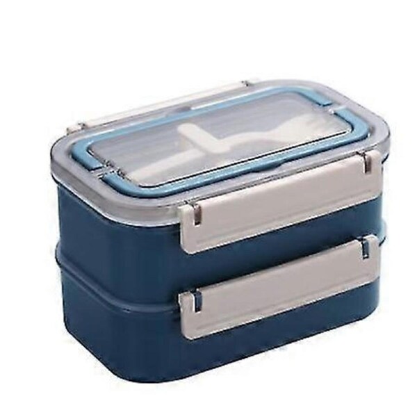 Lunch Box, Bento Box, Stainless Bento Box, Lunch Box With 3 Compartments