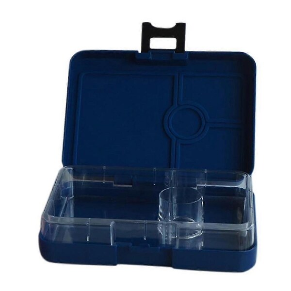 bento box lunch box for kids/adults bento box with compartments(blue)