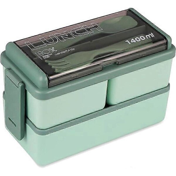 Bento Box for Adults, Kisstta Bento Boxes for Adults/Kids, Leakproof Bento Box for Adults with Removable Compartments, Bento Box Lunch Box, Microwave