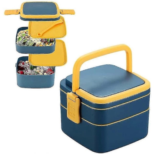 Lunch Box With Cutlery,kids Microwave Lunch Box,bento Box Adult Lunch Box,kids Bento Box,lunch Box With Compartment,bento Box