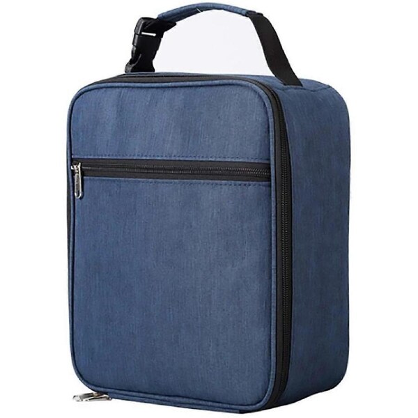 Lunch Bag Reusable Bento Bag Children's Bento Box Insulated Bento Bag Strong and Spacious Cool Bento Box(Blue)