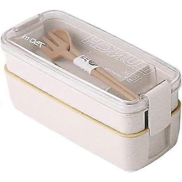 Lunch Box, Kids Lunch Box, Bento Box with Compartments, Leakproof Lunch Box, Cutlery, Durable Bento Box, Spoon and Fork, Bento for Kids and