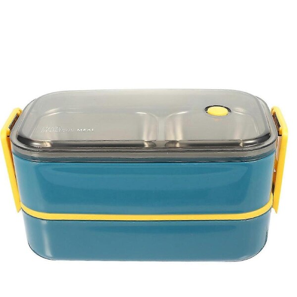 Heated Bento Box Double- Layer Bento Container Picnic Bento Box Fruit Container Salad Bento Box Bento Container