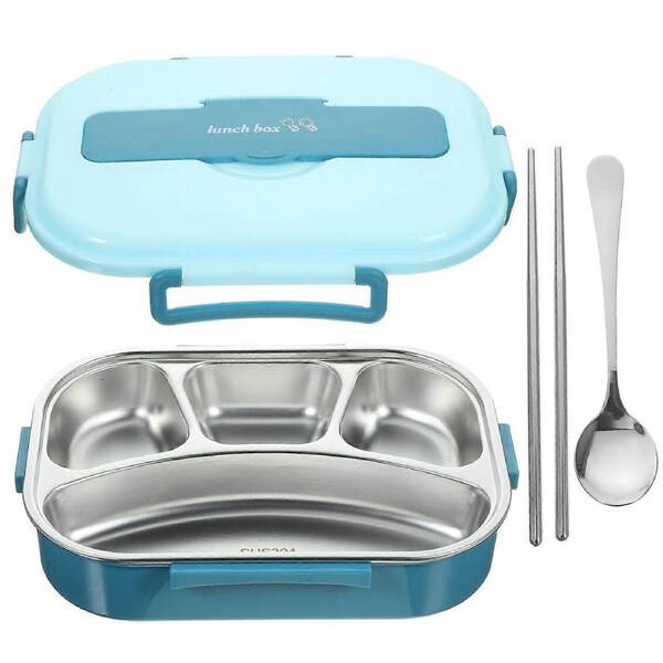 Bento Box Student Compartment Bento Box Bento Container Food Box Bento Holder(1300ml)