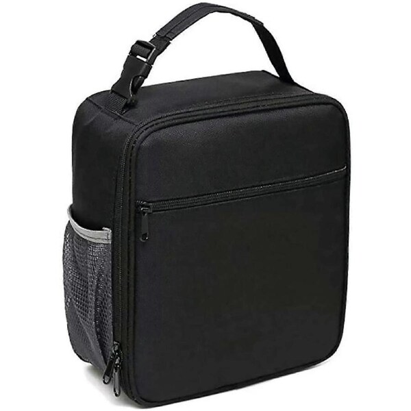 Lunch Bag Reusable Bento Bag Children's Bento Box Insulated Bento Bag Strong And Spacious Cool Bento Box(black)