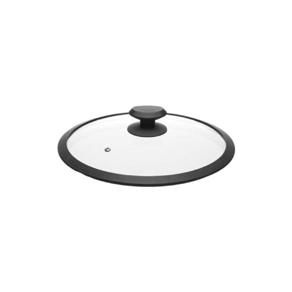 Guzzini Cook & Strong Glass Lid w/ Silicone Rim 16cm For Pot/Pan/Frypan Clear